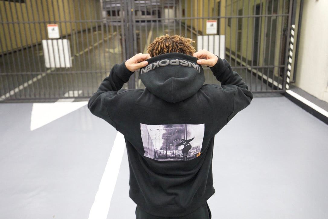 Midnight Black Unspoken Hoodie