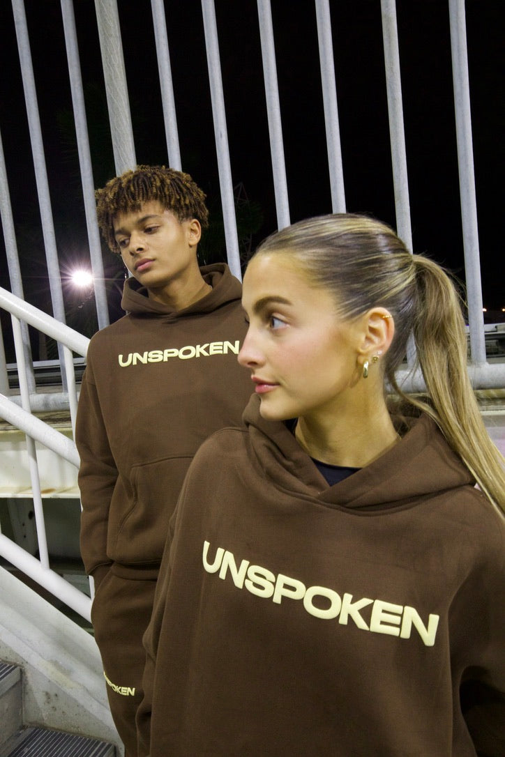 Dark Mocha Unspoken Hoodie