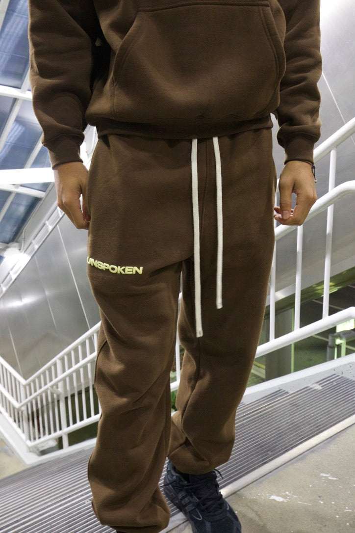 Dark Mocha Unspoken Joggers