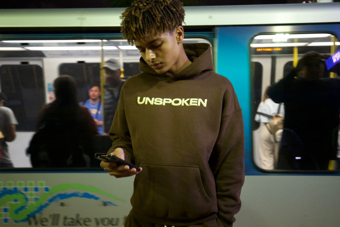 Dark Mocha Unspoken Hoodie